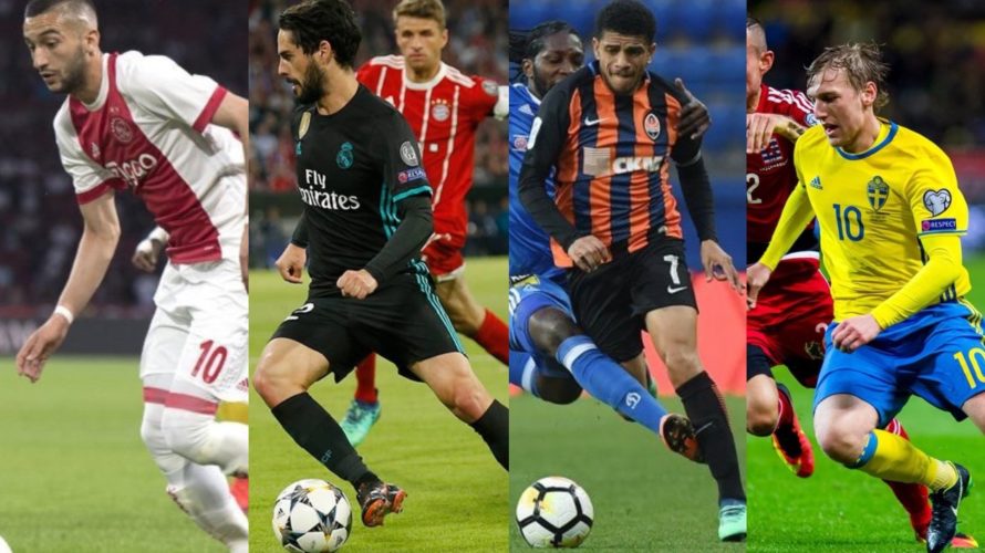【2018ロシアワールドカップ】ちょっとマニアックな注目選手を紹介―トップ下編―